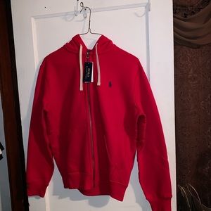 NWT Polo Ralph Lauren Zip-Up Fleece Hoodie